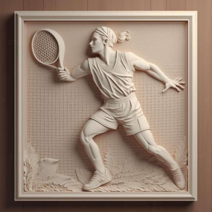 Games (Full Ace Tennis Simulator 1, GAMES_21857) 3D models for cnc