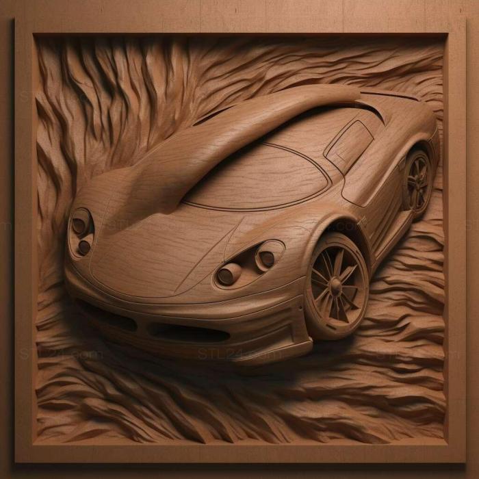 Игры (Need for Speed GT 2, GAMES_22594) 3D модель для ЧПУ станка