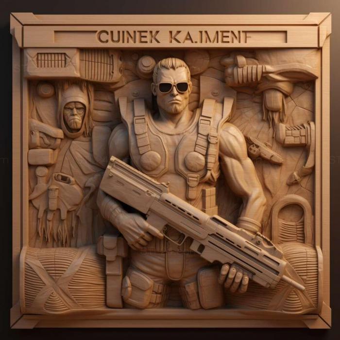 Games (Duke Nukem Trilogy Critical Mass 3, GAMES_22727) 3D models for cnc