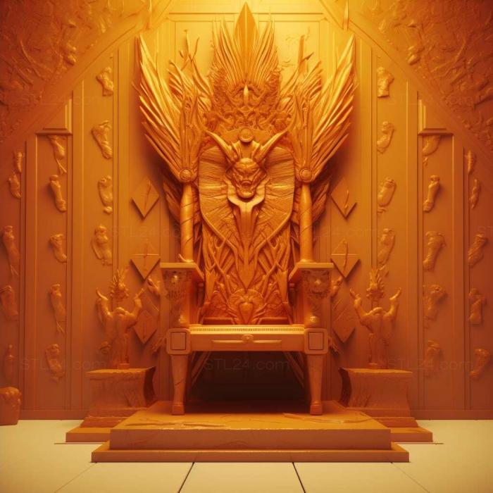 Games (The Amber Throne 3, GAMES_22731) 3D models for cnc