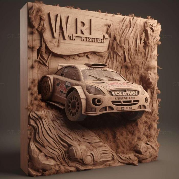Игры (WRC 4 Чемпионат мира по ралли FIA 2, GAMES_22826) 3D модель для ЧПУ станка