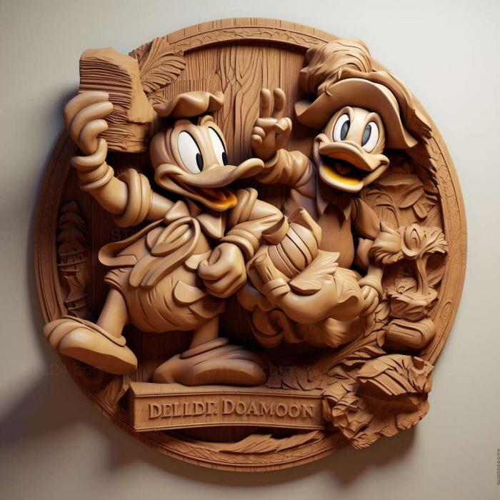 Games (The Disney Afternoon Collection 3, GAMES_22931) 3D models for cnc