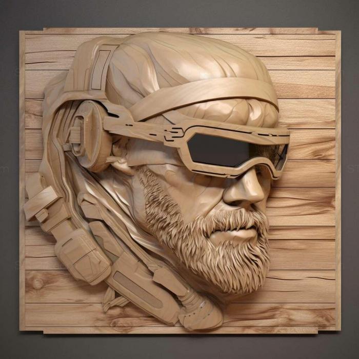 Games (Metal Gear Solid VR Missions 2, GAMES_23230) 3D models for cnc