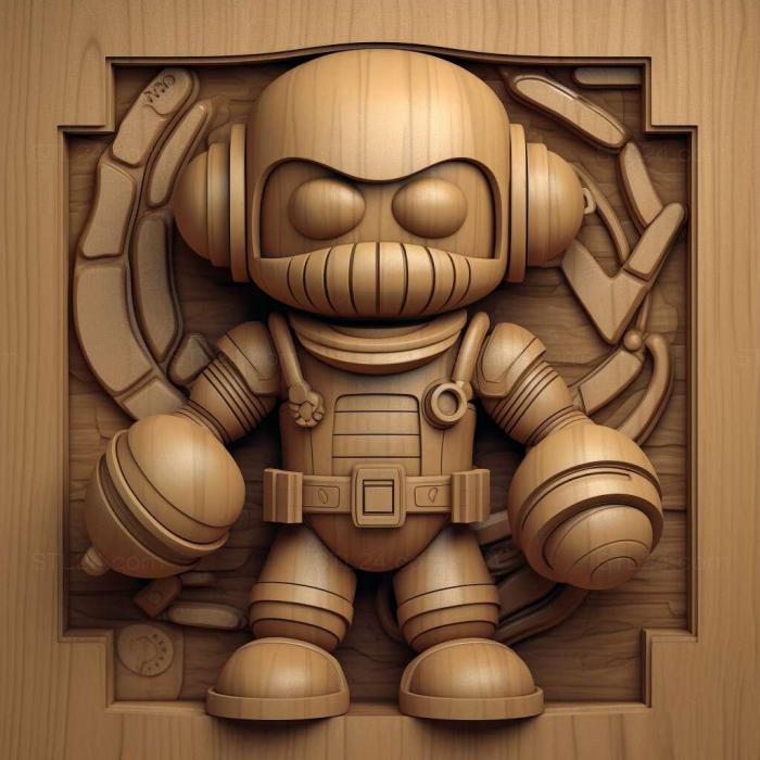 Games (Bomberman Live Battlefest 2, GAMES_23546) 3D models for cnc