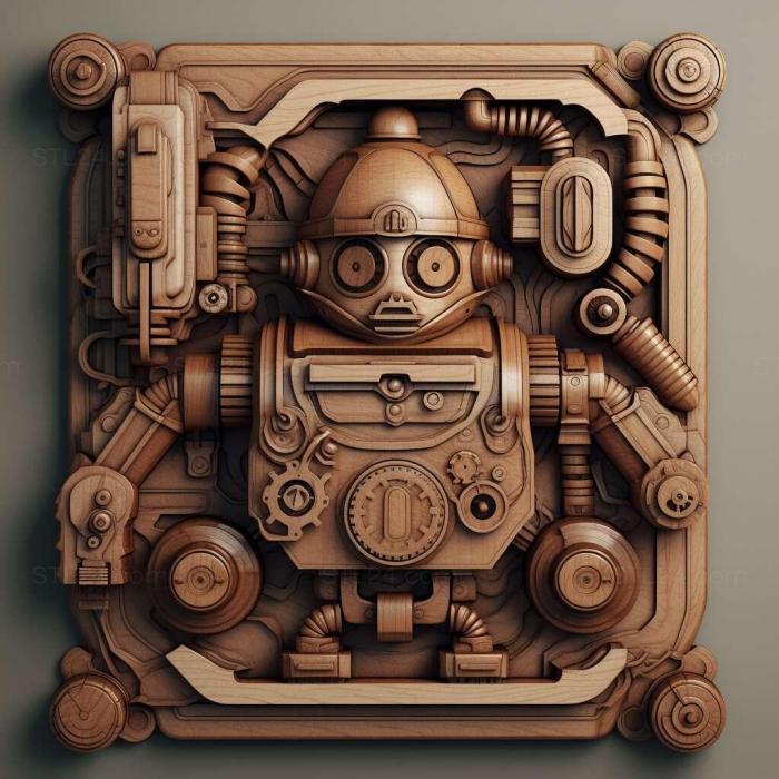 Games (Steambot Chronicles 3, GAMES_23731) 3D models for cnc