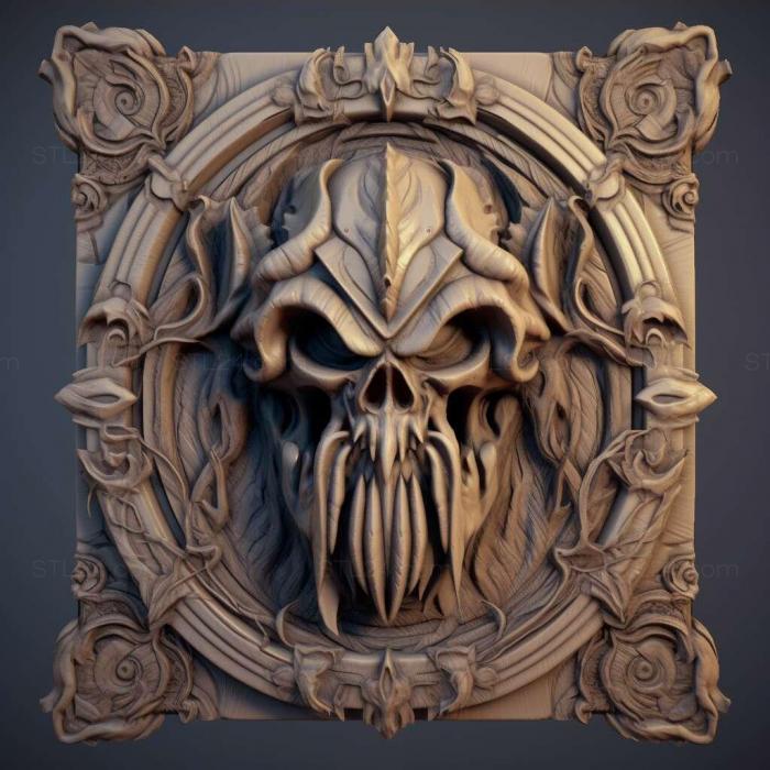 Games (Darksiders II Deathinitive Edition 2, GAMES_23794) 3D models for cnc