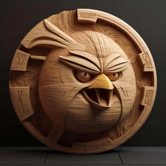 Games (Angry Birds Star Wars 2 1, GAMES_24049) 3D models for cnc