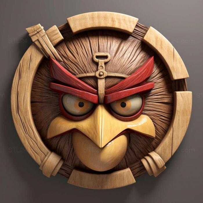 Games (Angry Birds Star Wars 2 4, GAMES_24052) 3D models for cnc