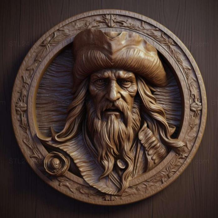 Games (Pirates Of The Caribbean Dead Mans Chegame 1, GAMES_24113) 3D models for cnc