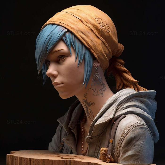 Games (Chloe Price from Life is Strange 3, GAMES_24327) 3D models for cnc