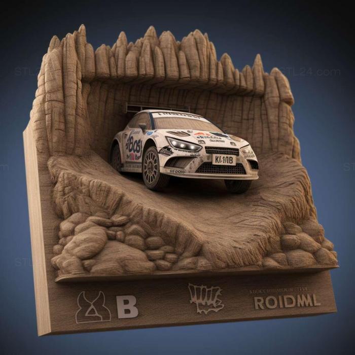 Games (WRC 8 FIA World Rally Championship 1, GAMES_24625) 3D models for cnc