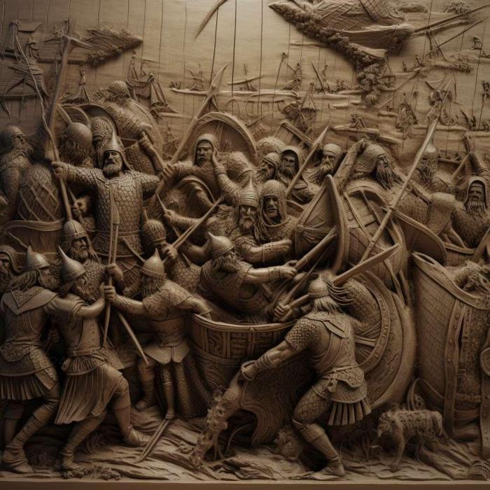 Средневековая Тотальная война Вторжение викингов 4