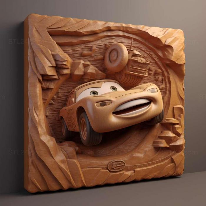 Games (Cars 3 Driven to Win 3, GAMES_24871) 3D models for cnc