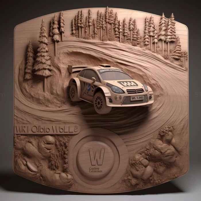 Игры (WRC 2 Чемпионат мира по ралли FIA 1, GAMES_25293) 3D модель для ЧПУ станка