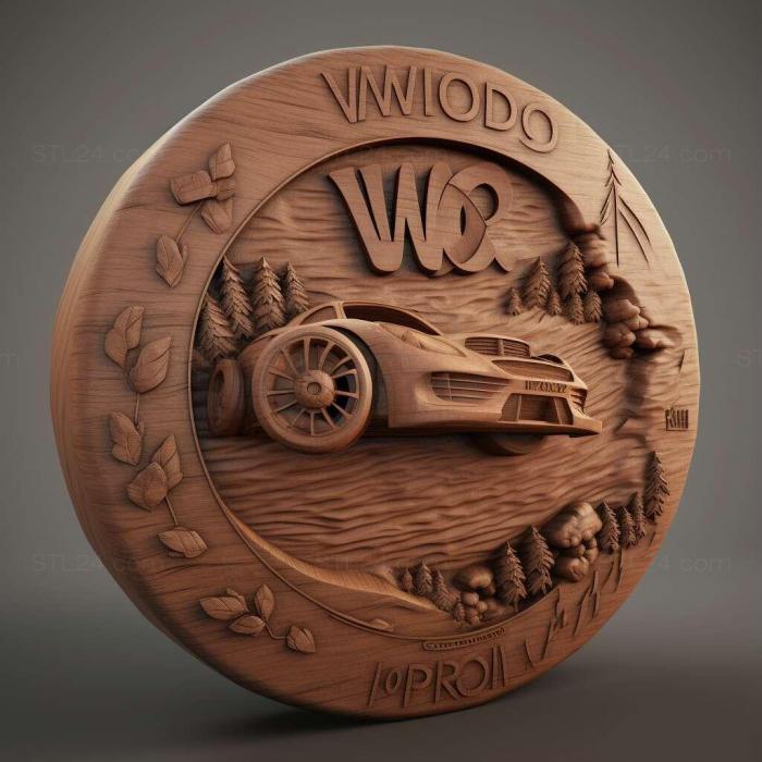 Игры (WRC 2 Чемпионат мира по ралли FIA 2, GAMES_25294) 3D модель для ЧПУ станка