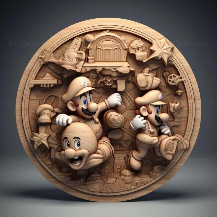Mario Luigi Dream Team 1