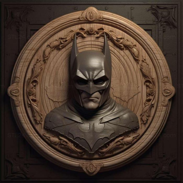 Games (Batman Arkham Asylum 4, GAMES_2556) 3D models for cnc