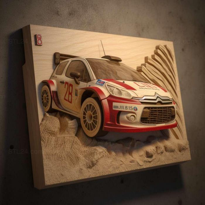 Games (Sbastien Loeb Rally EVO 3, GAMES_25611) 3D models for cnc