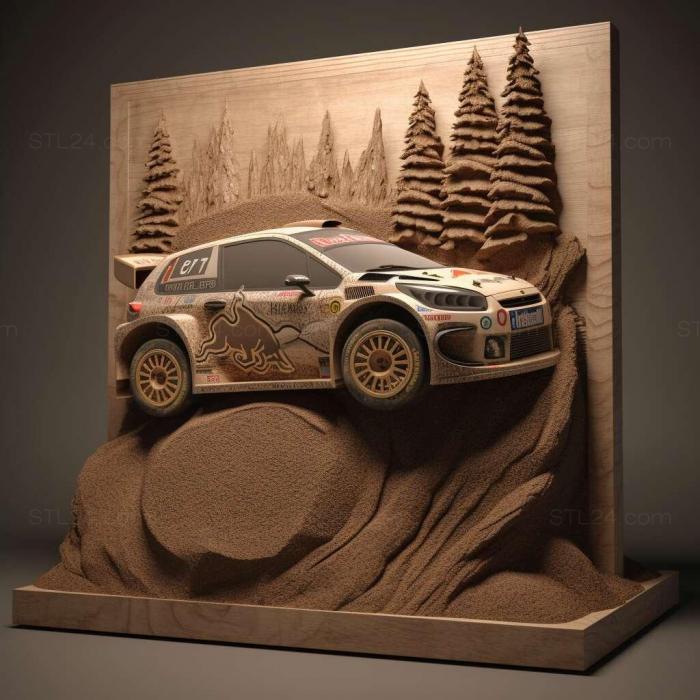 Games (Sbastien Loeb Rally EVO 4, GAMES_25612) 3D models for cnc