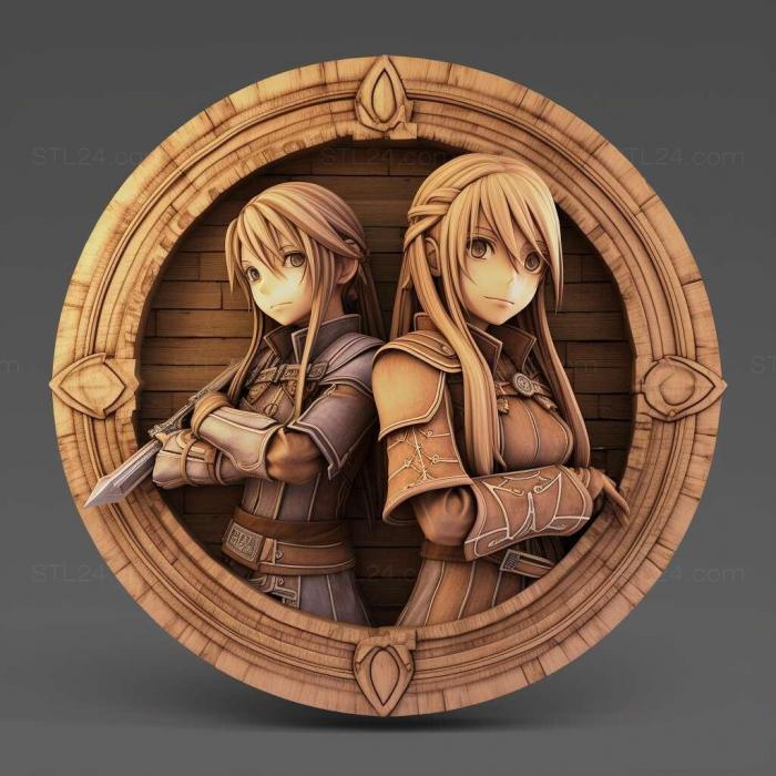 Games (Sword Art Online Memory Defrag 2, GAMES_258) 3D models for cnc