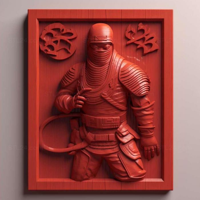 Games (Red Ninja End of Honor 4, GAMES_25880) 3D models for cnc