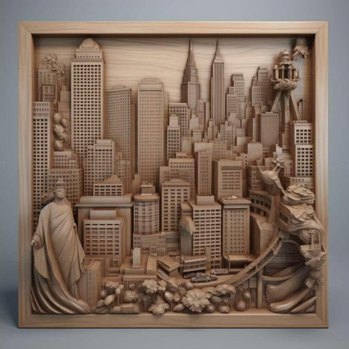 Games (Tycoon City New York 3, GAMES_25947) 3D models for cnc