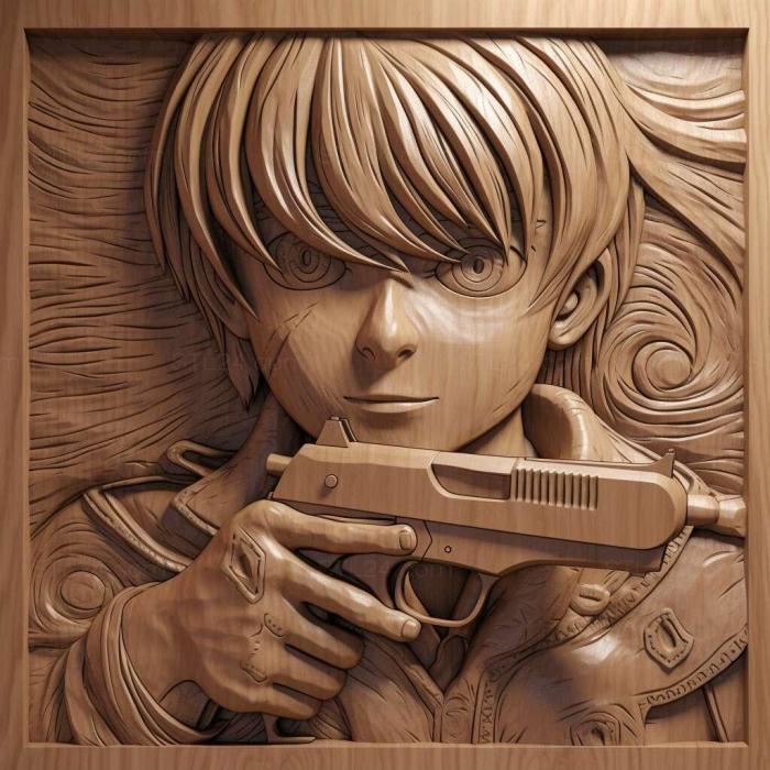 Games (st Detective Conan The Scarlet Bullet anime 3, GAMES_26051) 3D models for cnc