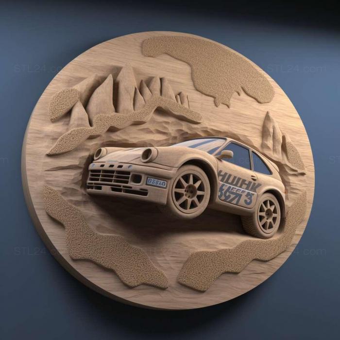 Игры (Эволюция ралли WRC 1, GAMES_26353) 3D модель для ЧПУ станка