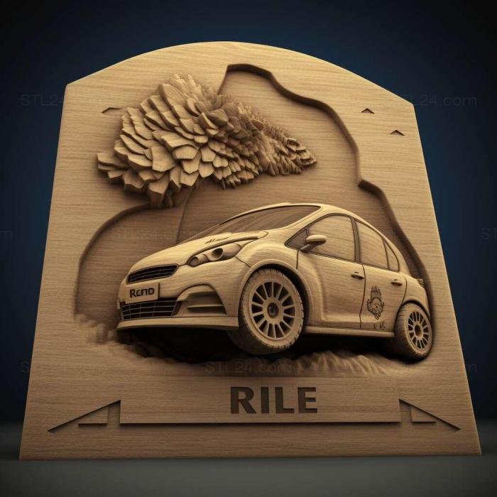 Games (WRC Rally Evolved 2, GAMES_26354) 3D models for cnc