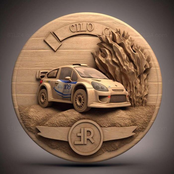 Games (Euro Rally Champion 1, GAMES_26569) 3D models for cnc