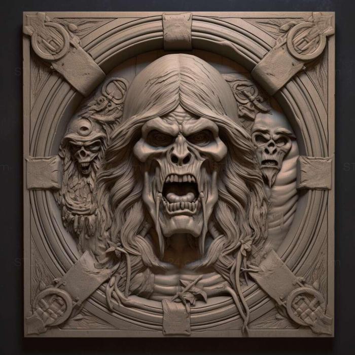 Games (Iron Maiden Legacy of the Beast 1, GAMES_26661) 3D models for cnc