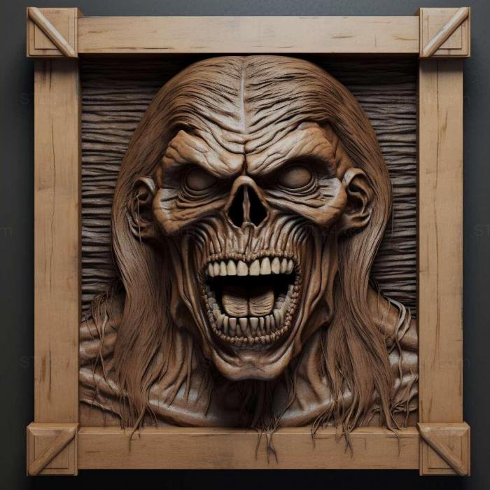 Games (Iron Maiden Legacy of the Beast 4, GAMES_26664) 3D models for cnc