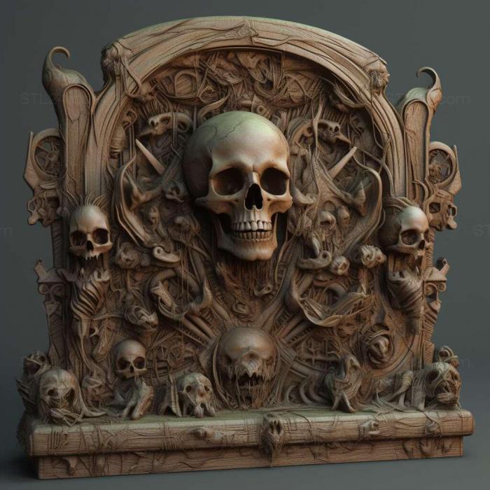 Games (The Last Crown Haunting of Hallowed Isle 3, GAMES_26787) 3D models for cnc