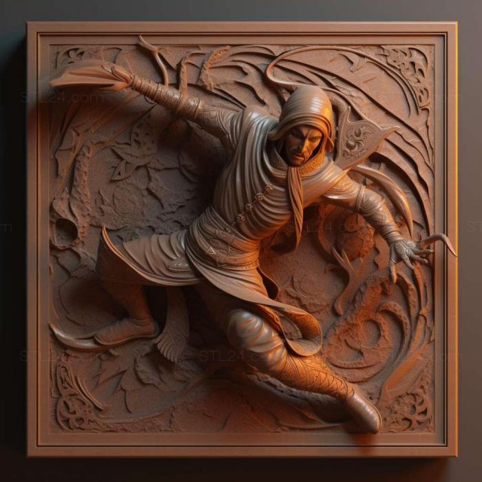 Games (Prince of Persia The Shadow and The Flame 3, GAMES_26847) 3D models for cnc