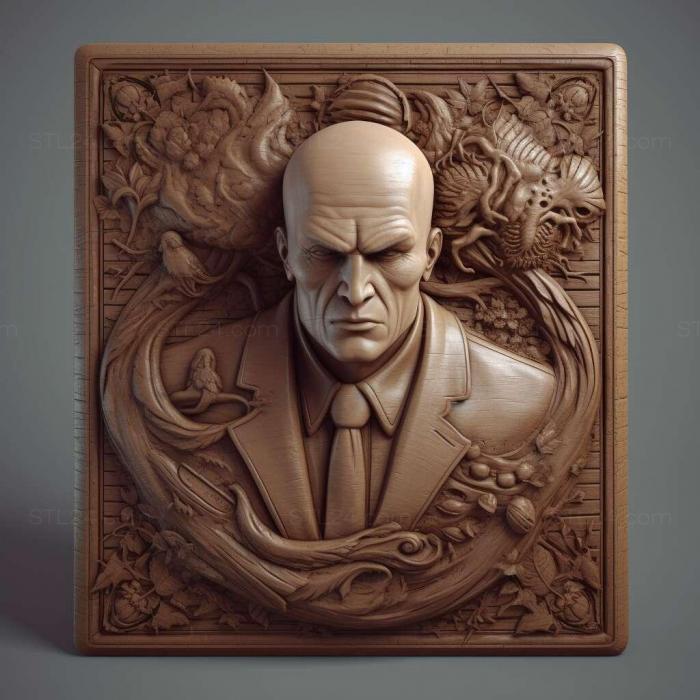 Games (Hitman Absolution 4, GAMES_27028) 3D models for cnc