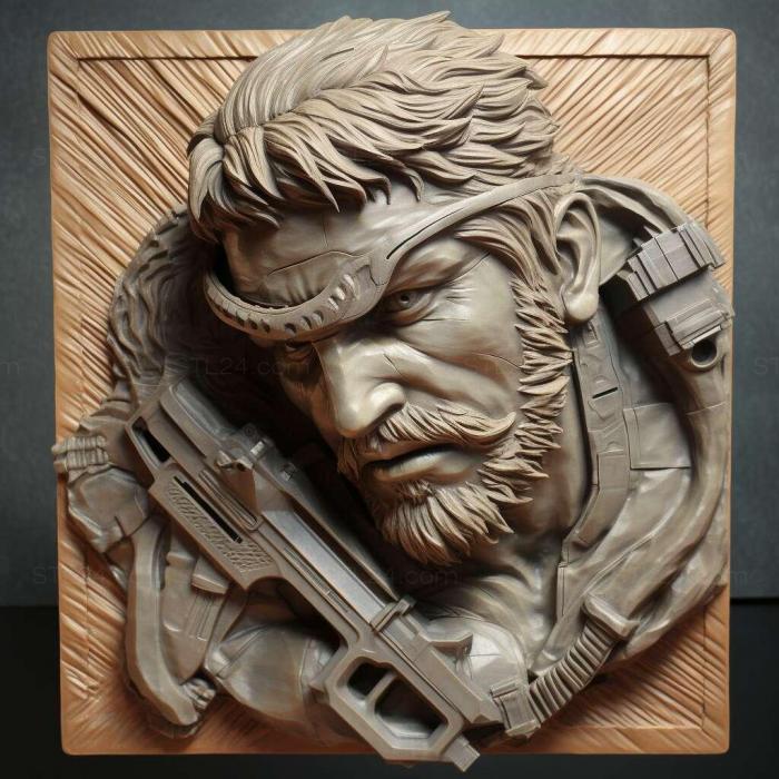 Games (Metal Gear Solid V The Definitive Experience 4, GAMES_27472) 3D models for cnc