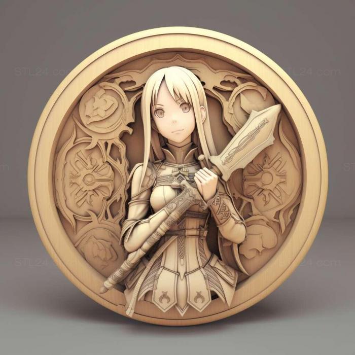 Games (Sword Art Online LoSong 4, GAMES_27636) 3D models for cnc