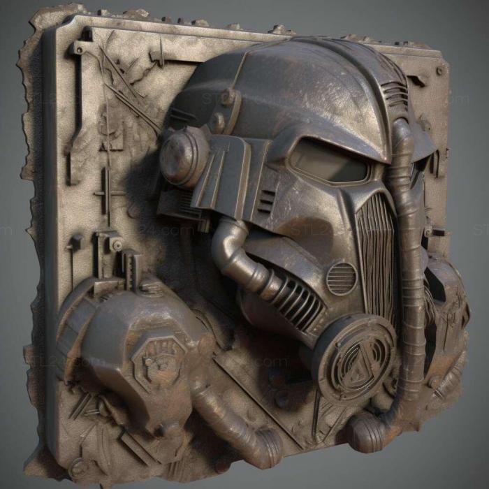 Games (Fallout 3 Broken Steel 4, GAMES_27684) 3D models for cnc