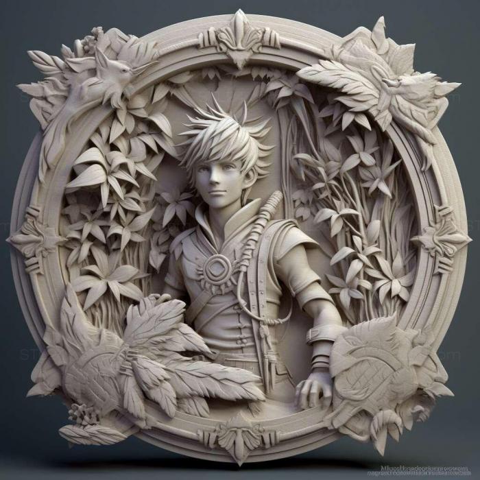 Games (Mevius Final Fantasy 3, GAMES_27987) 3D models for cnc