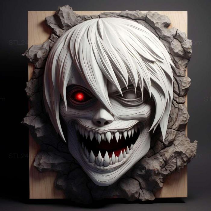 Games (Tokyo Ghoul re Call to Exigame 4, GAMES_28524) 3D models for cnc