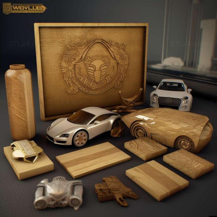 Games (Need for Speed Most Wanted Deluxe DLC Bundle 3, GAMES_28539) 3D models for cnc