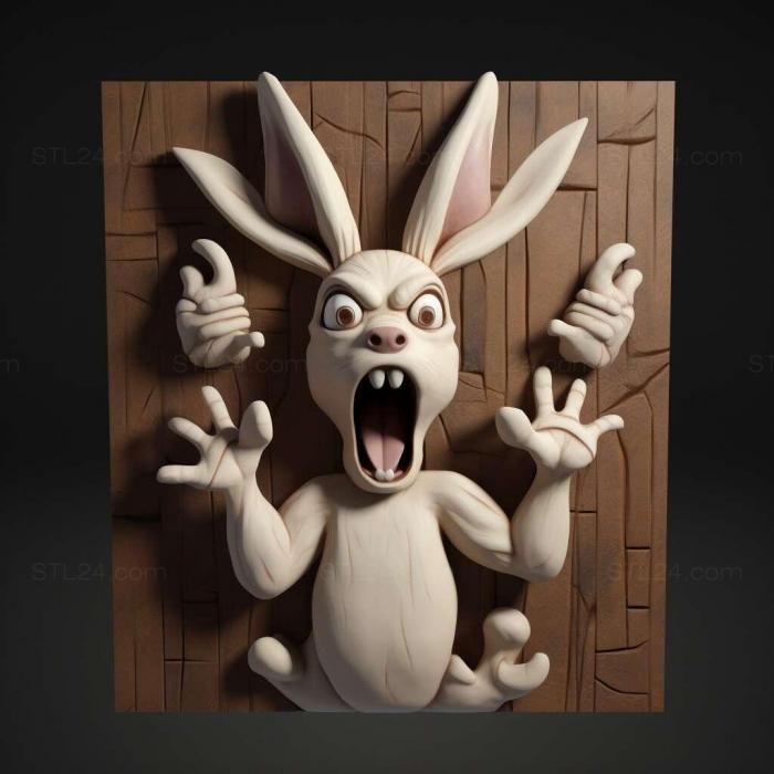 Games (Raving Rabbids Alive and Kicking 2, GAMES_28550) 3D models for cnc