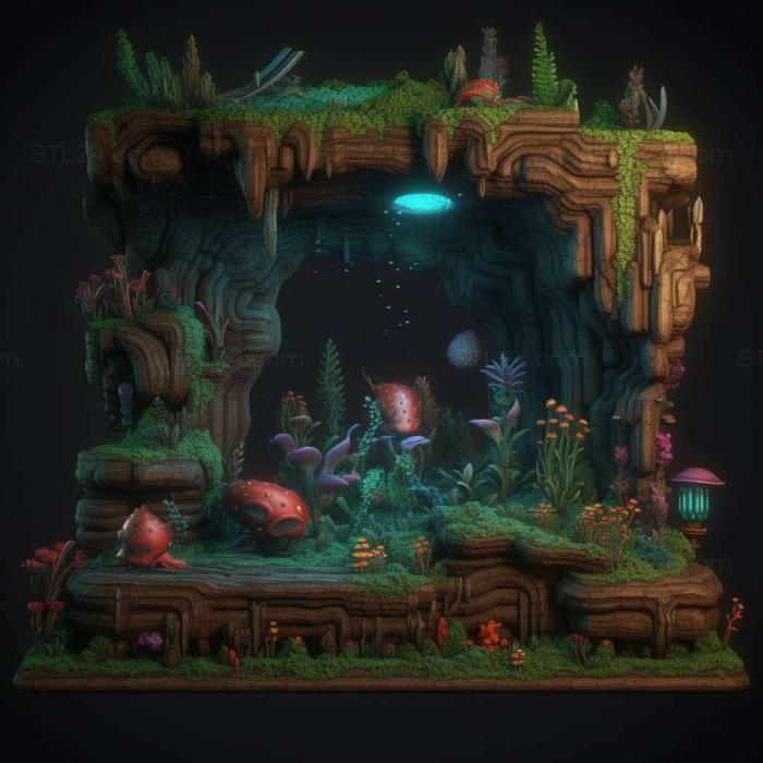 Games (Terraria Otherworld 4, GAMES_28660) 3D models for cnc