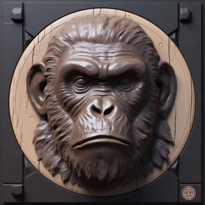 Games (Planet of the Apes Last Frontier 2, GAMES_29106) 3D models for cnc