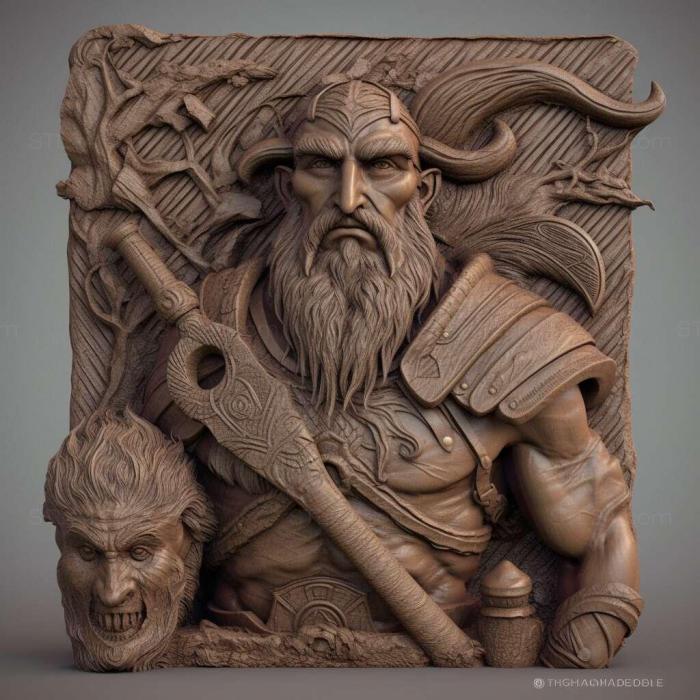 Games (God of War Ragnarok 2, GAMES_29278) 3D models for cnc