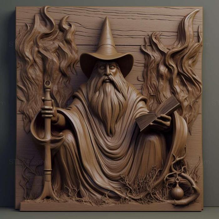 Games (Magicka Wizard Wars 1, GAMES_29289) 3D models for cnc