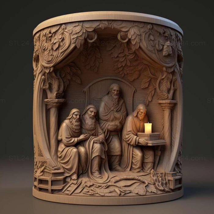 Games (The Legend of Candlewind Nights Candles 4, GAMES_29376) 3D models for cnc