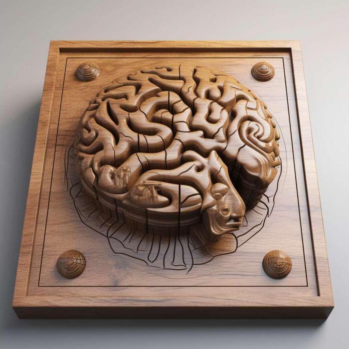 Games (Brain Test Tricky Puzzles 4, GAMES_29384) 3D models for cnc