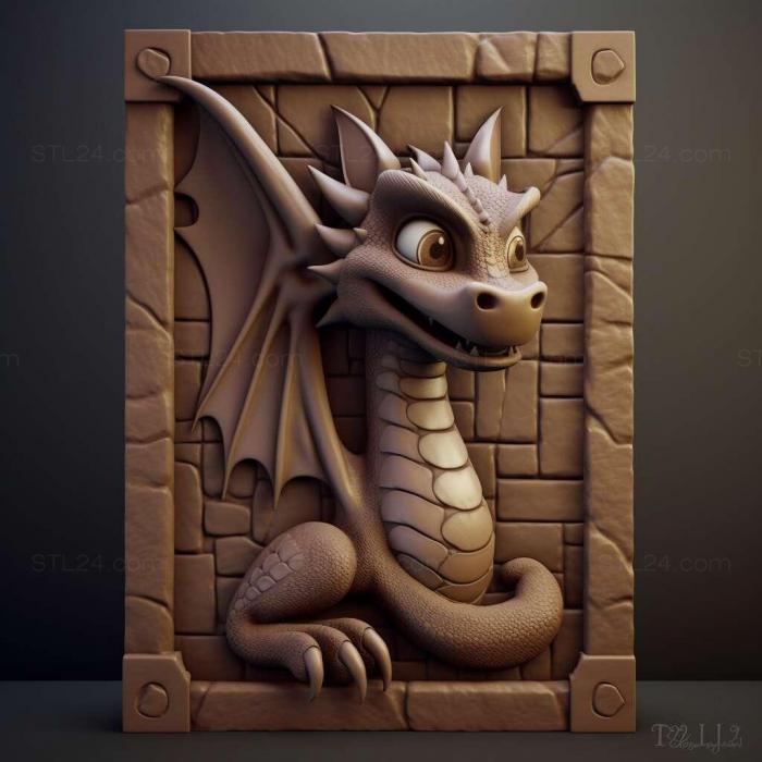 Games (The Legend of Spyro A New Beginning 2, GAMES_29426) 3D models for cnc