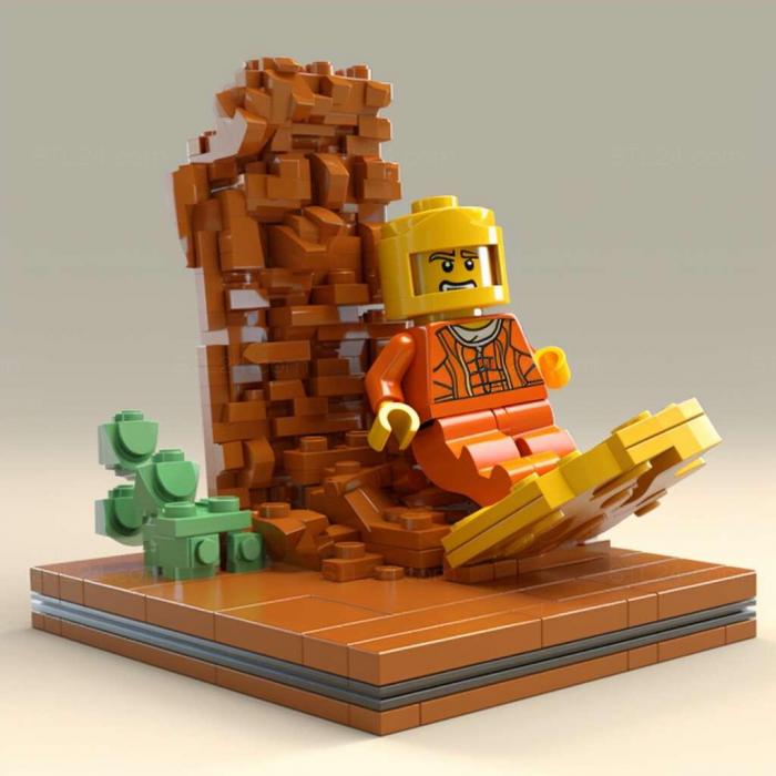 Games (The LEGO Movie the Videogame 4, GAMES_29452) 3D models for cnc